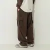 Pantalones Cargo de Estilo Americano para Hombre con Múltiples Bolsillos, Corte Recto Holgado, Nuevos Pantalones de Pana para Hombre 2025, Pantalones Largos Casuales de Otoño