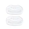 Plantillas de Silicona para Zapatos Almohadillas de Media Talla Pegatinas para Talones Almohadillas Gruesas Anti-Rozaduras para Talón del Pie Almohadillas Transparentes Invisibles para Zapatos