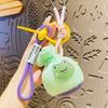 Bolsa de almacenamiento de pegatinas de mascota linda de dibujos animados llavero creativo para coche colgante para mochila escolar de estudiante regalo pequeño para pareja al por mayor