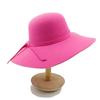 Sombrero Cálido de Lana Imitación Cachemira para Mujer, Sombrero Retro de Ala Ancha, Otoño e Invierno Color Sólido Versátil Estilo Palacio Francés Sombrero de Cúpula