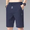 Pantalones Casuales Delgados de Seda de Hielo de Verano para Hombre Transpirables Trabajo Holgados Sucio Pantalones de Trabajo de Construcción Pantalones Largos