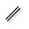 La fábrica de Taihua suministra directamente aguja de doble plástico de una sola fila de 2,54 mm 1x 18 pines 0,5 mm de diámetro de aguja como aguja de 2,54
