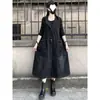 2024 Nuevo Chaleco de Mezclilla Europeo para Mujer Personalizado Moda Estilo Occidental Tendencia Holgado Talla Grande Chaleco Largo para Primavera y Otoño