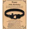 Pulsera de Moda Transfronteriza Europea y Americana Brazalete Tejido para Hombres Cierre de Acero Inoxidable Cuerda Roja de Mano para Pareja Joyería para Estudiantes