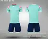 Atacado novo conjunto de roupas de treino de futebol infantil adulto manga curta secagem rápida respirável estudantes time esportivo roupas de futebol
