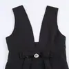 Comercio Exterior Europeo y Americano Transfronterizo Ropa de Mujer Aliexpress Popular Otoño Nuevo Joyería Lazo Vestido Corto
