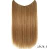 Peruca de comércio exterior europeia e americana linha de pesca feminina cortina de cabelo longo cabelo liso natural sem costura fabricantes de adesivo de cabelo manchar peruca de fibra química