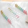 Rack de calças Clipe de calça Calças penduradas domésticas Dormitório Artefato de armazenamento Jk Cabide Secagem de roupas íntimas Clipe de rack de saia forte sem costura