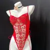 Lingerie Sexy Estilo Quente com Suspensórios para Mulheres, Camisola Sedutora Sem Costas Transparente, Lingerie Erótica Casual 710