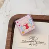 Clip de planejador estilo fofo e feminino clip de acrílico de desenho animado clip de clipe de nota adesiva diy clip de pp dupla face