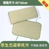 [Compra uno y llévate otro gratis] Funda de almohada de hierba verde natural de Ningbo para adulto, individual, plegable, par