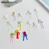 Estilo Coreano Novas Roupas Infantis Acessórios Botões Botões Coloridos Laços Chapéus Acessórios de Cabelo Meias Bolsa Combinando Acessórios Enfeites