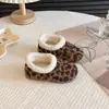 Pantuflas de Moda Gruesas y Peludas para Niños 2025 Invierno Nuevas Cálidas Casuales de Dos Vías Pantuflas de Algodón Birken