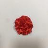 Tecido Flor Feita à Mão Acessórios DIY Poliéster Flor Plissada Roupas Acessórios para Headwear Acessórios Cravo Sem Folhas