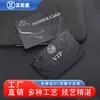 Tarjetas Vip en Relieve de Alta Gama, Tarjetas de Membresía Personalizadas, Tarjetas de PVC y Metal Hechas a Medida, Tarjetas de Canje, Tarjetas de Fitness, Tarjetas de Material Negro, Tarjetas de Regalo