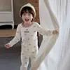 Xiaoyu Luoluo ofrece conjuntos de ropa de otoño para bebés y niños en stock, de Grado A, amigables con la piel y transpirables, de algodón Lycra, incluyendo camisetas interiores y leggings