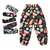 Pantalones Anti-Mosquitos de Verano, Pantalones de Dormir de Seda Helada para Padres e Hijos, Pantalones Frescos para Niños en Casa, Estilo Delgado de Verano, Pantalones tipo Linterna Transpirables para Niños y Niñas