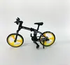 Mini Adornos de Modelo de Bicicleta de Aleación Llavero de Bicicleta Clip de Regalo para Ciclismo Máquina de Bolas de Chicle Regalo Pequeño