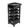 Salón de belleza salón de peluquería Barbería herramientas para salón de peluquería carrito rosa de 4 niveles con ruedas carrito de empuje manual venta al por mayor de fábrica