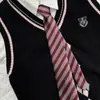 Corbata Versátil de Moda para Estudiantes Mujeres, Estilo Universitario, Atada a Mano, Sin Nudo, Material Escolar Japonés, Accesorios JK, Disfraz de Monja