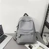 Mochila cinza, adequada para alunos do ensino médio e fundamental, grande capacidade, design moderno e legal, unissex, para estudantes universitários