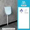 Urinal de Parede Sem Furos para Banheiro, Uso Doméstico, com Tampa, Urinal Descargável para Homens