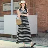 Vestido de algodão e seda plus size super emagrecedor e que valoriza a silhueta, estilo novo para usar por cima, vestido casual A-line floral sem mangas solto e jovial