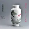 Jarrón de Cerámica Adornos de Escritorio, Floreros Retro, Arreglos Florales Grandes Zen, Accesorios para el Hogar, Arreglos Florales Zen, Estilo Chino Mini