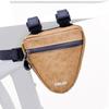 Bolsa Delantera para Manillar de Bicicleta de Montaña ESLNF Bolsa Triangular Gran Capacidad para Bicicleta de Carretera Resistente a Salpicaduras Bolsa para Tubo Superior Equipo de Ciclismo