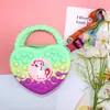Bolsa de Silicona al por Mayor Bolso Cruzado para Niñas Almacenamiento Billetera para Monedas Alivio del Estrés Infantil Bolsa Tote de Hombro con Burbujas Bolsa de Almacenamiento Regalo