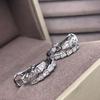 Versión Alta Deducción Oreja de Serpiente Baojia Grueso Chapado en Oro de 18 Quilates Arete de Hueso de Serpiente Diamante Aretes de Serpiente de Bambú Moda Fábrica