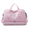Bolso ligero y multifuncional de moda con forma de diamante para viajes de ocio, separación de húmedo y seco, impermeable, para entrenamiento deportivo y yoga