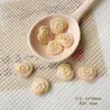 Flor de Cerezo TempranaSentimiento de PrimaveraRosa y VerdeVidrio ChecoHecho a Mano con CuentasPulsera DIYAccesorios de Material para Hacer Pulseras a Mano