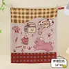 Toalla Cuadrada de Gasa de Algodón de Cuatro Capas con Jacquard de Dibujos Animados de Champiñones Transfronteriza Toalla de Baño Suave Transpirable Regalo Toalla de Baño Grande