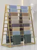 Soporte de Exhibición para Bufandas Estante para Bufandas de Seda de Pie Estante de Almacenamiento para Pantalones de Tienda de Ropa Percha Multifuncional para Cinturones Estante de Exhibición para Telas
