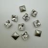 Grasa para uñas cuadrada de diamante de alta calidad broca de uñas mismo estilo Swarovski Ámbar Corazón Torcido caramelo de roca Mariposa Diamante para Uñas