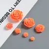 Rosa Artificial Colorido Cola Creme DIY Grampo de Cabelo Feito à Mão Faixa de Cabeça Joia Patch Material Acessórios de Resina