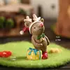 ZAKKA Regalo Creativo de Navidad Hogar Bueno Muñeca Hecho a Mano Regalo de Navidad Árbol de Navidad Adornos de Micro Paisaje