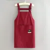 Avental de Trabalho Fashion Resistente à Água para Mulheres, Cozinha Doméstica, Cozimento, Avental de Cintura Especial para Catering, Novo para Mulheres