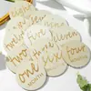 Placas de marcos de bebê em madeira, DIY para registrar marcos mensais, adereços e decorações para fotos de bebê