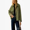 Chaquetas Europeas y Americanas de Tallas Grandes, Ropa Femenina Transfronteriza, Abrigos de Cuadros para Primavera y Otoño, Pedidos Pequeños con Entrega Rápida, Ventas Directas de Fábrica