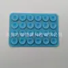 24 Copas de Succión Cuadradas de Silicona de Doble Cara Magic Holder para Teléfono Móvil Soporte de Energía Móvil Copas de Succión para Teléfono