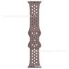 Adecuado para Correa de Apple Watch Apple Watchs8/7/6/5/Se Silicona de Color Puro Hebilla de Ocho Caracteres Correa iWatch