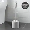Cepillo para Inodoro Suministros de Baño Cepillo Específico para Inodoro Limpieza Sin Rincones Muertos Súper Fácil de Usar Cepillo para Inodoro