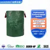 Saco coletor de folhas espesso transfronteiriço para jardinagem, saco de armazenamento de lixo à prova d'água de grande capacidade para ervas daninhas, folhas e galhos