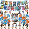 Decoración de Fiesta Zootopia 2 Pancarta de Cumpleaños Zootopia Inserto para Pastel Globo Espiral Set de Banderines