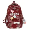 Mochila unisex INS japonesa de alta apariencia, impermeable, casual, simple, ligera, gran capacidad, resistente al desgaste, reduce la carga, transpirable