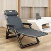 Silla para la hora del almuerzo Silla reclinable plegable para la siesta Sentado Reclinado Hogar Respaldo Ocio Exterior Silla plegable portátil Silla de playa