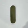 Amazon etiqueta de cuero hecha a mano gancho tejido DIY etiqueta sombrero bufanda etiqueta personalizada