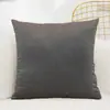 Fronha Amazon Temu Mais Vendida Decoração de Casa Cor Sólida Veludo Capa de Almofada para Sofá em